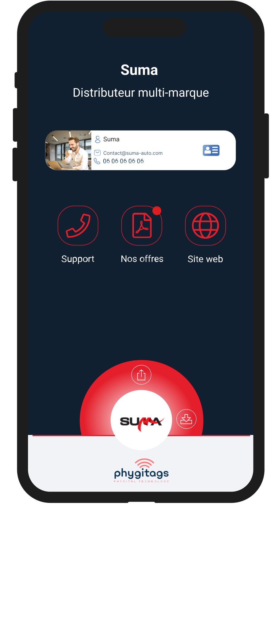 Portal del cliente Suma