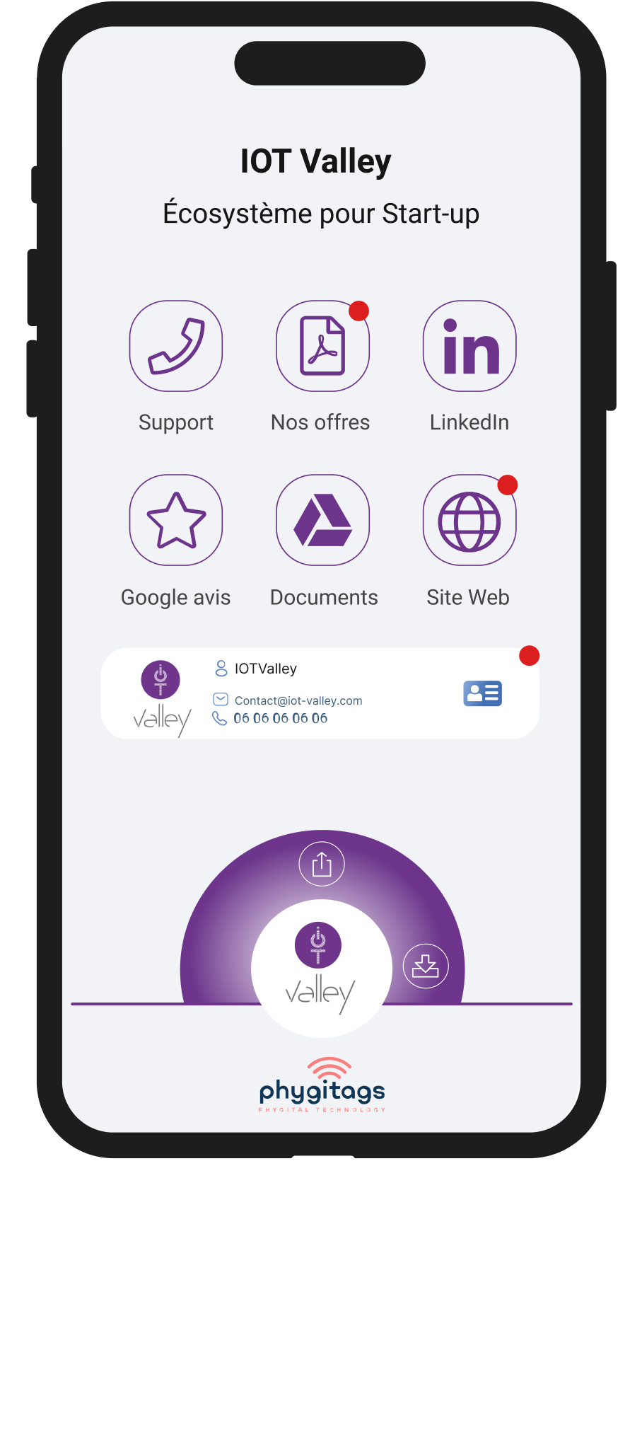 Portal del cliente de IOT Valley