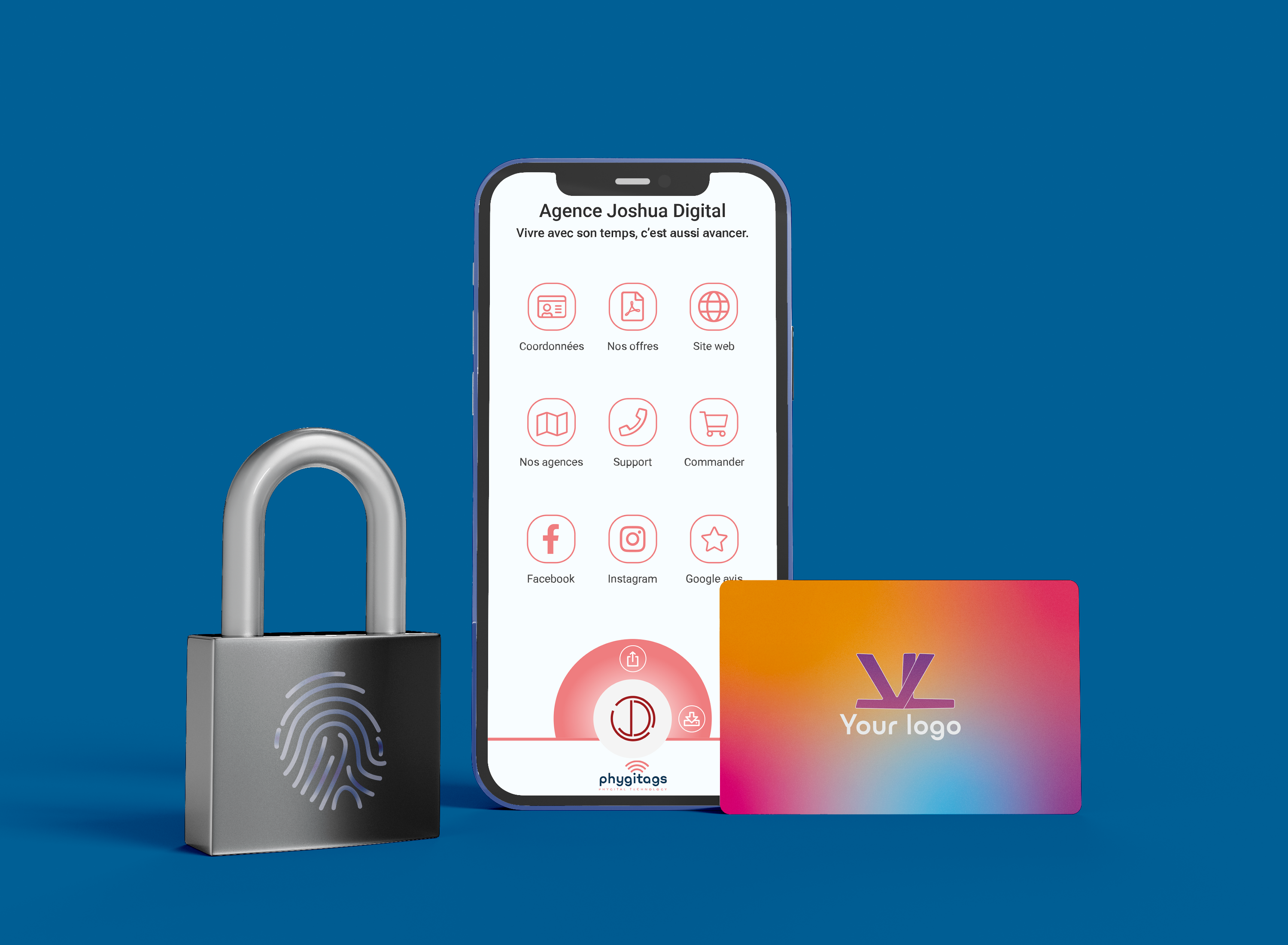 Connected card data is secured